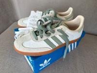 New Adidas Women's Samba - weiß/grün - Sonderedition Baden-Württemberg - Konstanz Vorschau
