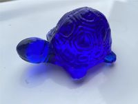 Deko * Schildkröte * Glas * blau * 6,5 cm Nordrhein-Westfalen - Viersen Vorschau