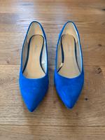 Sehr gut erhaltene Pumps / Absatzschuhe in blau in 40 Wandsbek - Hamburg Rahlstedt Vorschau