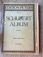 alte Klaviernoten, Schubert Album, Sopran oder Tenor, Band 1 Bayern - Anzing Vorschau