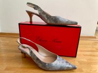 ungetragene Slingback-Pumps (38,5), silber-grau, Elena Ricci Kr. München - Neubiberg Vorschau