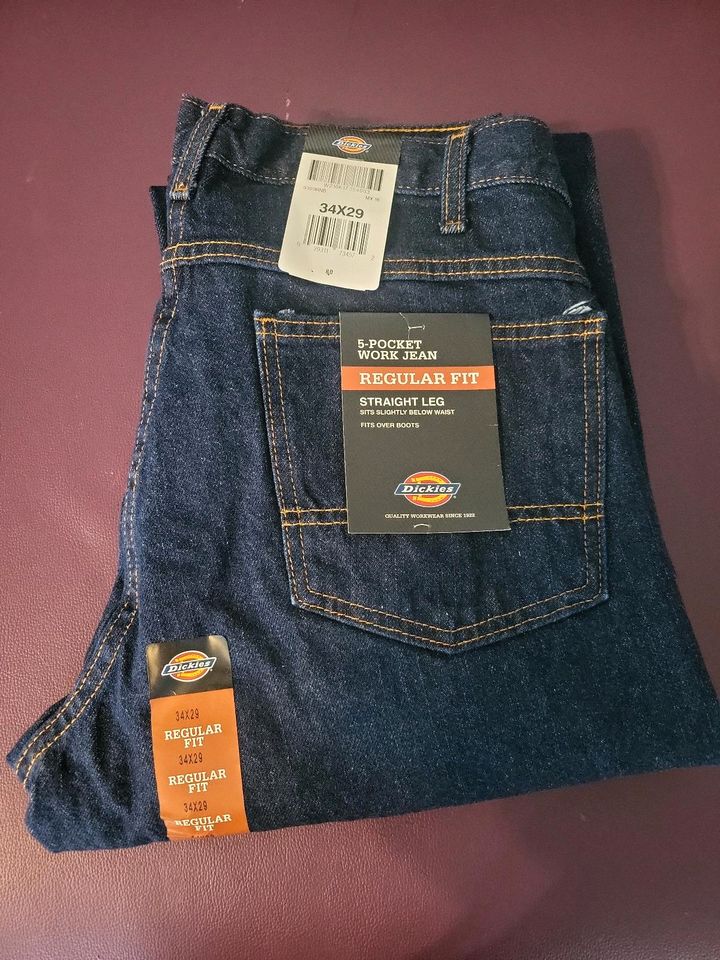Jeans Dickies Regular Fit 34x29 (Neu) in Waldmohr