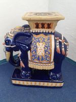 ❌ Blumenständer Elefant, Hocker Säule Vintage Keramik, Höhe 56cm Sachsen-Anhalt - Güsten Vorschau