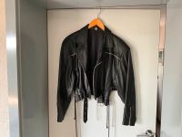 Kultige Vintage-Biker-Rocker-Jacke - echt Leder ca. 80-er Jahre Bayern - Neunkirchen am Sand Vorschau