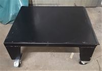 5867 Rolltisch Tisch auf Rollen Rollplatte Tisch rollbar schwarz Sachsen - Torgau Vorschau