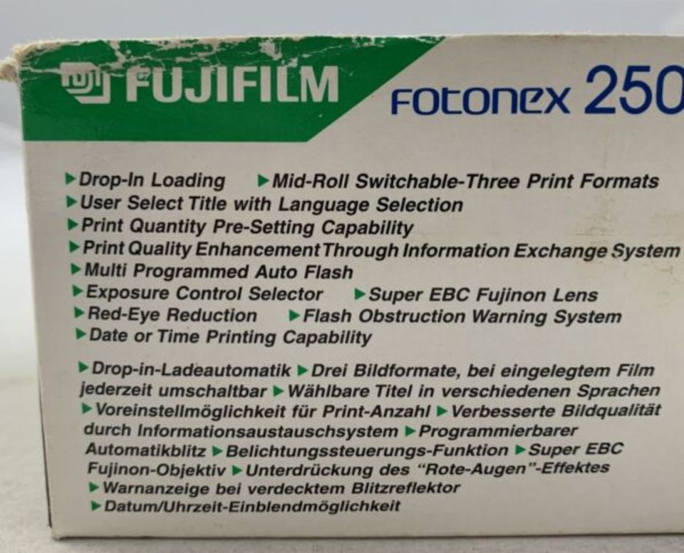 Fuji Fujifilm Fotonex 250ix Zoom Aps Point und Shoot Kamera in Gangelt