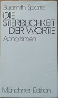 Sparre: Die Sterblichkeit der Worte Nordrhein-Westfalen - Zülpich Vorschau