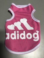 Hundeshirt Dogshirt Adidog Chihuahua pink top! Brandenburg - Zossen Vorschau