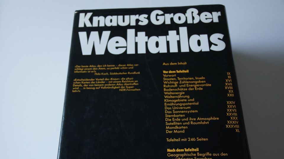 Knaurs Großer Weltatlas 1983 in Köln