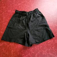 neu: schwarze Leinen Baumwoll Shorts mit süßen Kordeln Dresden - Trachau Vorschau