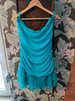 Stretch Kleid Türkis Fasching Kostüm Tanz Leipzig - Liebertwolkwitz Vorschau