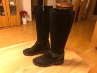 Zara Kunstleder Damen Schuh Winter Stiefel Stiefelette Schwarz 38 Nordrhein-Westfalen - Ennepetal Vorschau