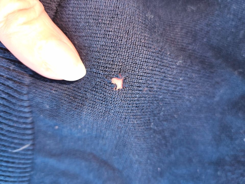 Polo Jeans Company Ralph Lauren Pullover Dunkelblau Größe M 38 in Wehringen