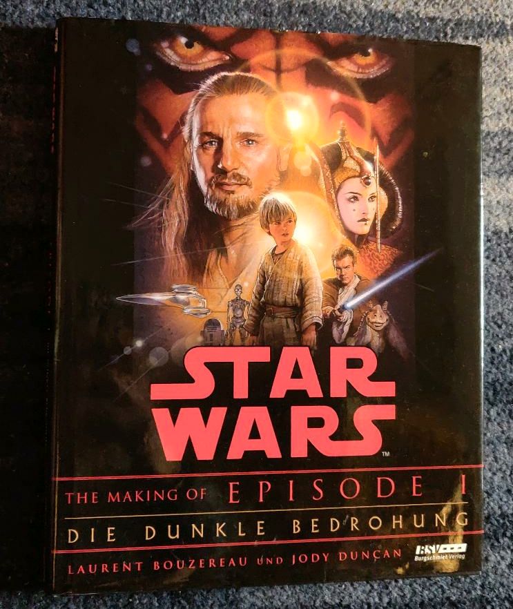 Buch Filmbuch Star Wars - The Making of EPISODE 1 in Berlin