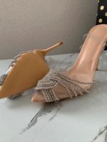 High heels/hohe Schuhe/ Strass Schuhe/Silber/Nude/Beige/transpar Saarland - Völklingen Vorschau