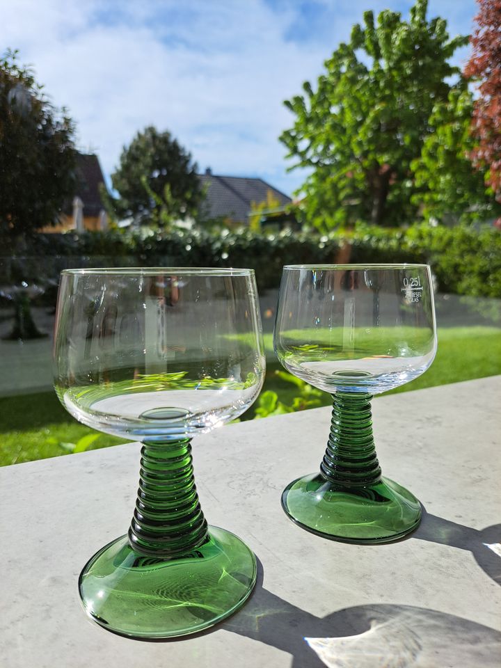 ZWIESEL Römer Weißwein Glas groß 0,25 Eichstrich TOP-ZUSTAND! in Leipzig