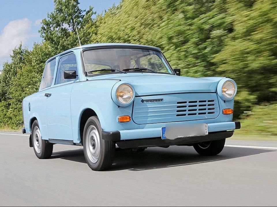 Qek Junior gegen guten Trabant 1.1 er in Friedland (Mark)