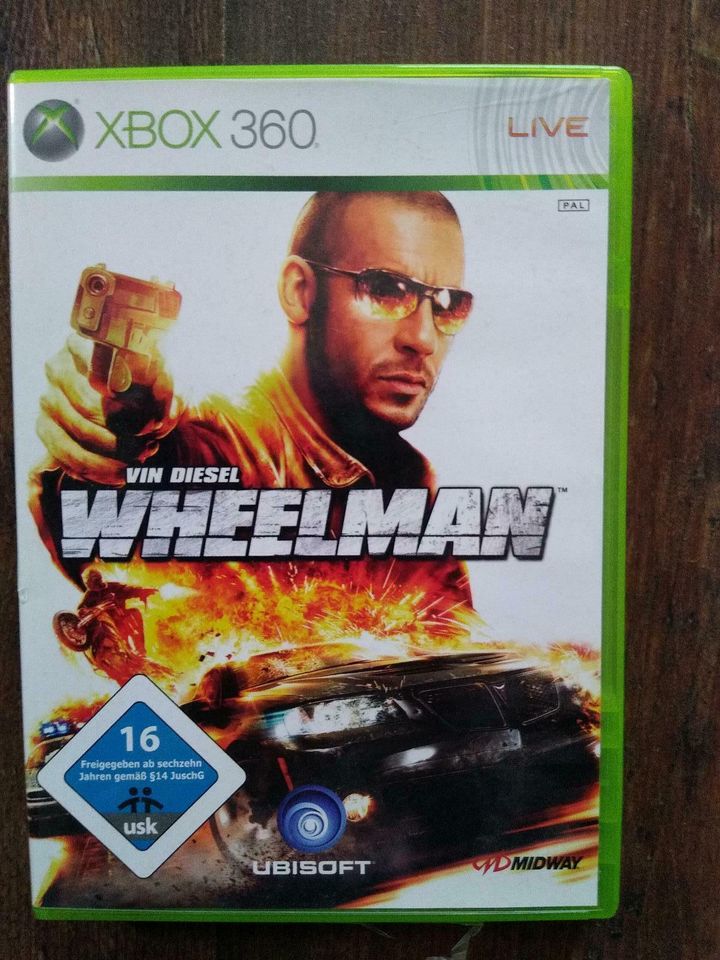 Vin Diesel Wheelman, Xbox 360, Neuwertig in Gunzenhausen