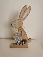 Osterhase Deko Holz Figur Neu 39 cm Nordrhein-Westfalen - Minden Vorschau