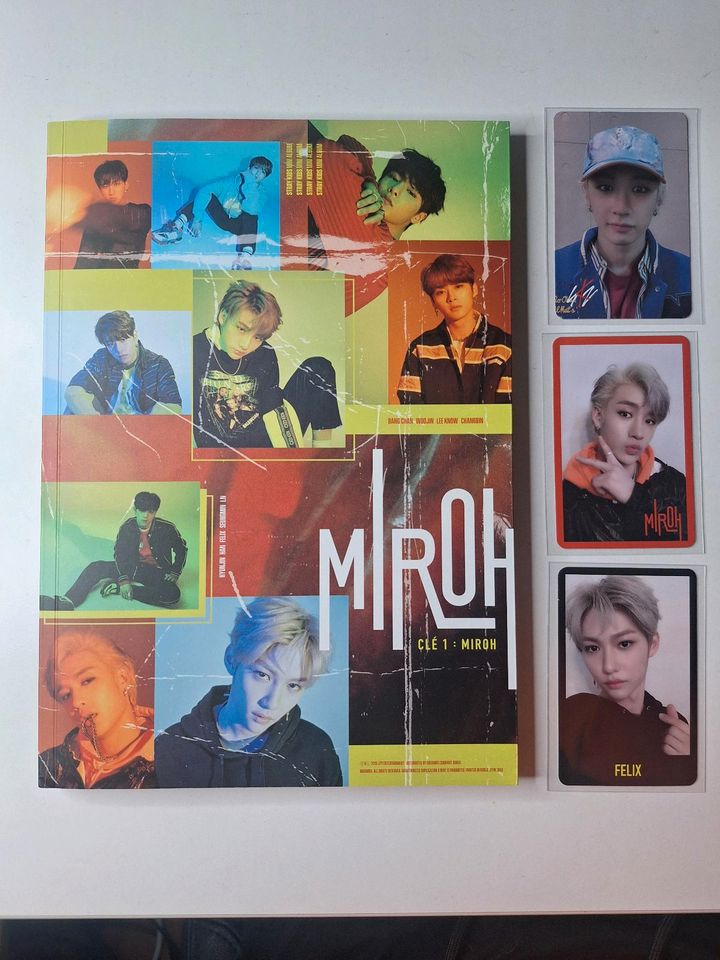 [WTS] Stray Kids Miroh album mit PCs (Bangchan, Felix, Seungmin) in Luckau (Wendland)