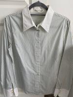 Bluse Marc o Polo gestreift weiß-grün Gr. 40 Schleswig-Holstein - Glinde Vorschau