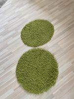 Kleine Runde Teppiche, Hochflor, grün Saarland - Saarwellingen Vorschau