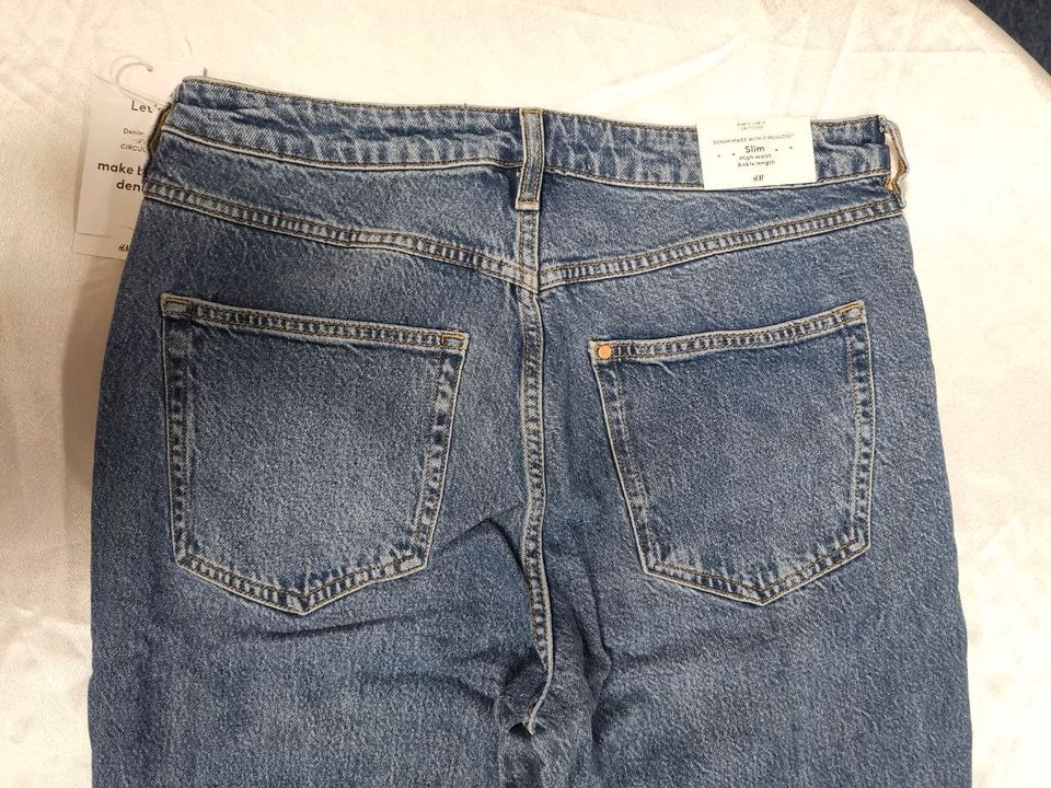 H&M Denim Slim Jeans Hose NEU! (JH013) in Neuss
