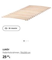Ikea Luröy 70x200 Federholz-Rolllattenrost Hessen - Darmstadt Vorschau