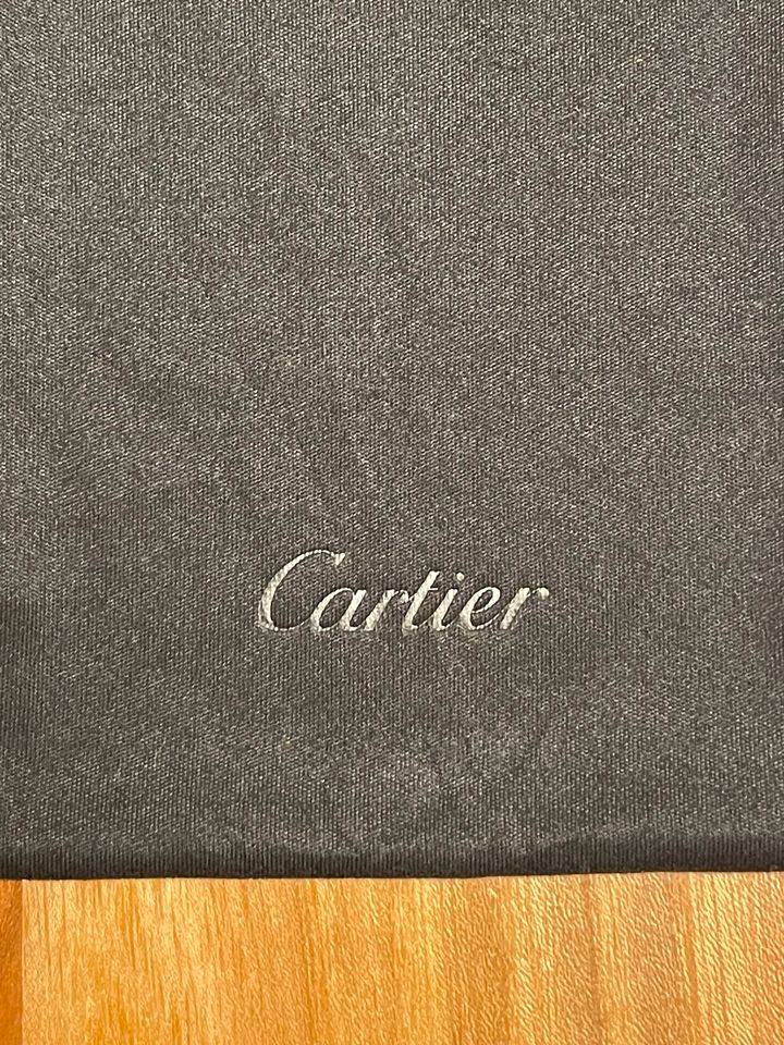 CARTIER BRILLE ETUI KARTONAGE SCHUTZBEUTEL ZERTIFIKAT in Hamburg