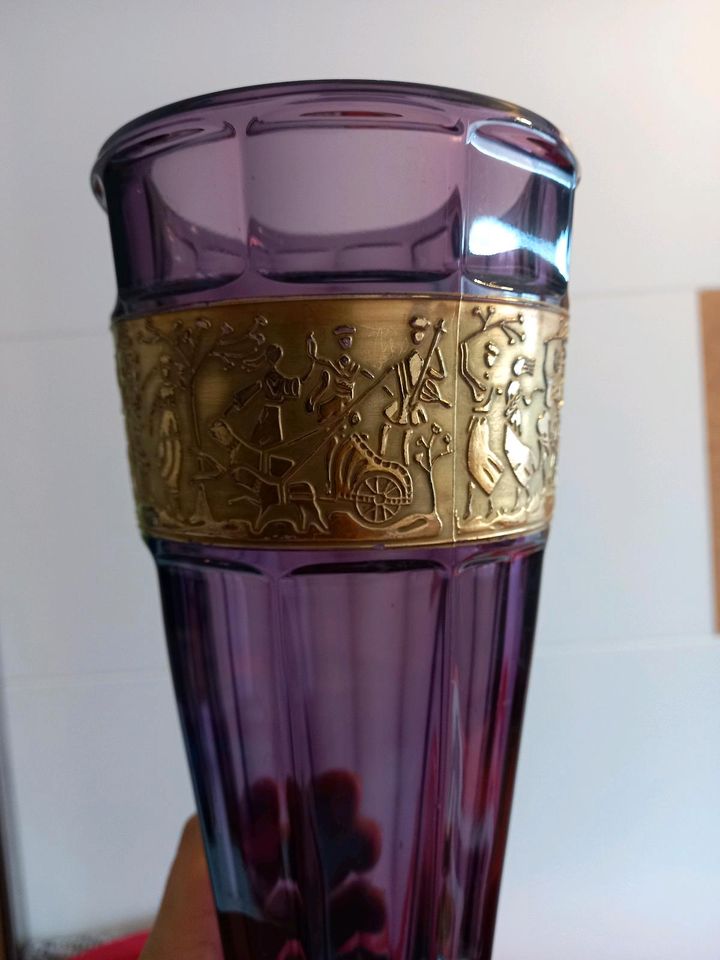 Atelier Hellas W. Wahlter Glas Amethyst. in Bielefeld