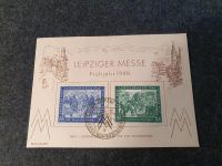 Ersttags Brief - Karte - gestempelt 2.3.48. - 18 Leipziger Messe Bayern - Krombach Vorschau