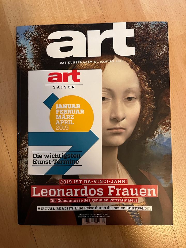 Art Kunstmagazin, Ausgabe Januar 2019 in Stuhr