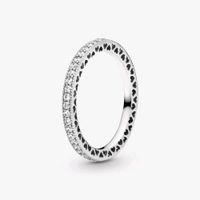 PANDORA Sparkle & Hearts Damen Verlobung Ring 925 Silber Gr. 50 Nordrhein-Westfalen - Herten Vorschau
