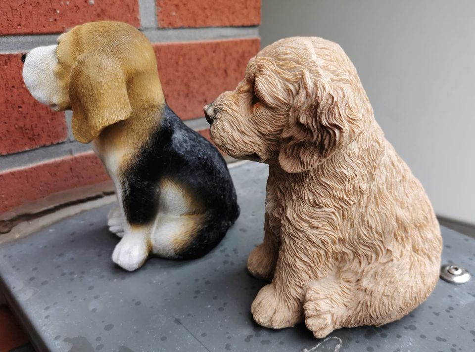 Hund Beagle Golden Retriever neu Dekoration in Neuss