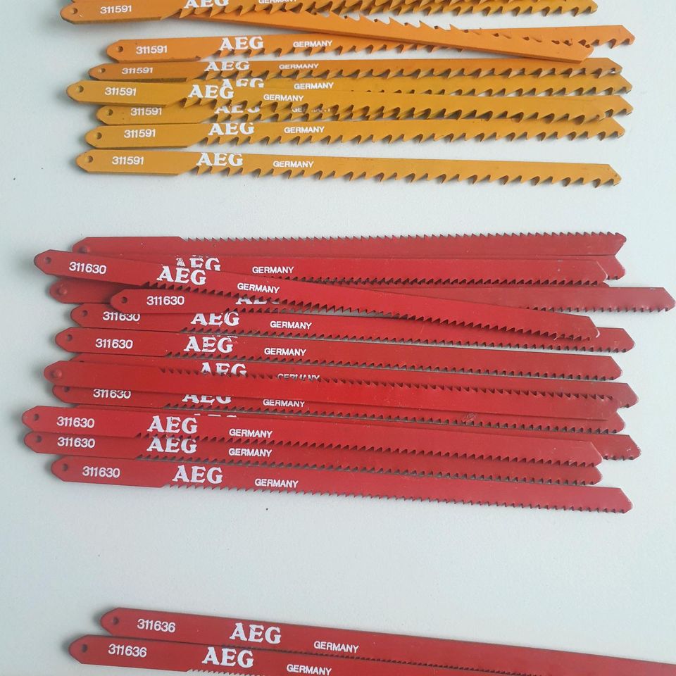 44 X Stichsägeblatt  für AEG Type FSPE100, BSPE100, ASP100. in Ostfildern