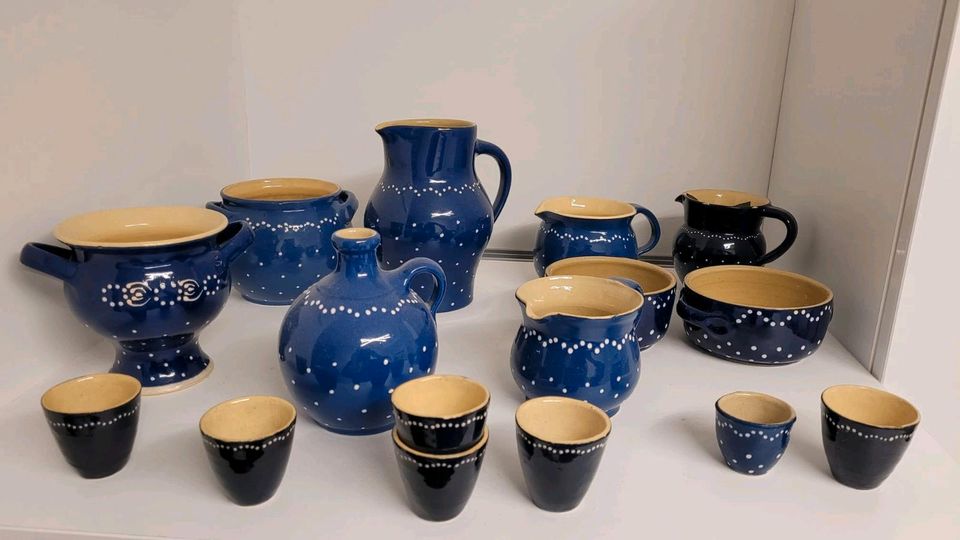 Bürgeler Keramik Set * Bürgel Keramik * Bürgeler Porzellan in Eisfeld