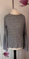Damen Pulli Shirt H&M Gr S 36 38 grau top mit  Trompetenärmel Hessen - Bad Homburg Vorschau