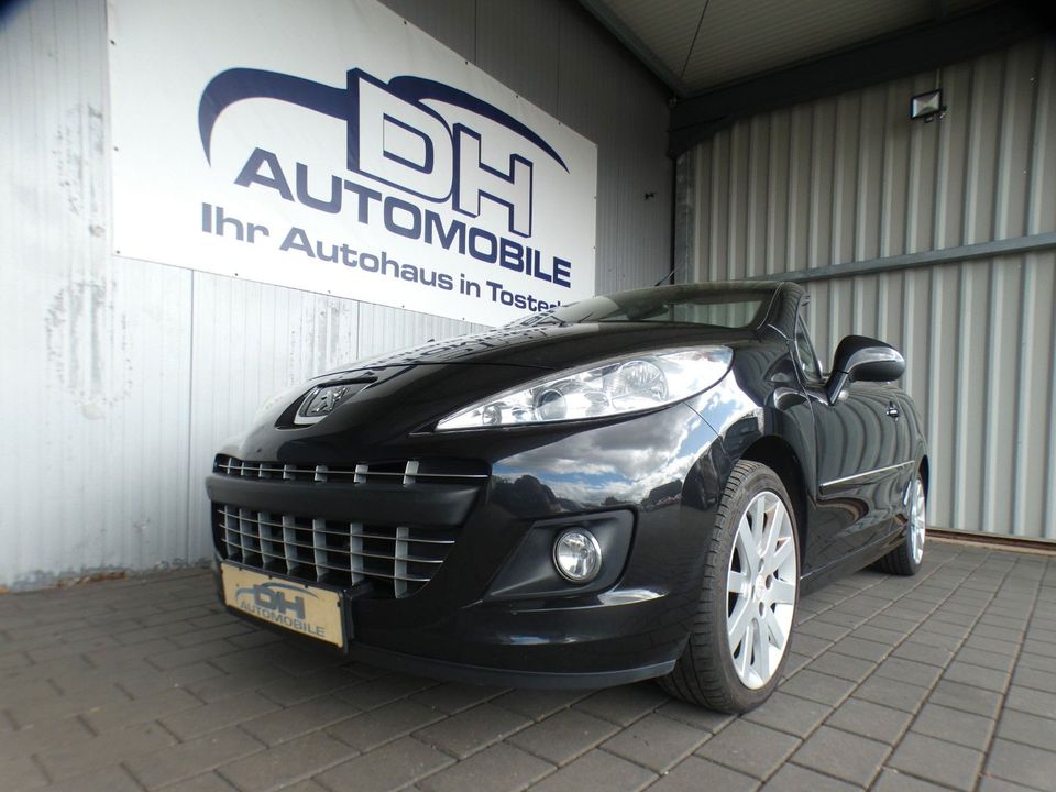 Peugeot 207 CC Cabrio-Coupe SITZHEIZUNG LEDERAUSSTATTUNG in Tostedt