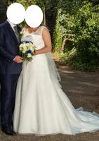 Brautkleid A-Linie, Größe 46, Ivory mit Glitzer und Schleppe Sachsen - Tharandt Vorschau