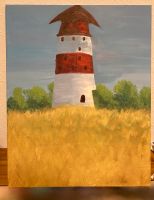 Leinwand Bild Wandbild Leichtturm Natur Schleswig-Holstein - Hohenaspe Vorschau