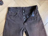 Original Levis 501 Jeans braun90er USA extra lang W32 L36 vintage München - Laim Vorschau