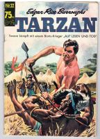 Edgar Rice Burroughs Tarzan Nr. 22 von 1966 - Original Comic Heft Bayern - Peiting Vorschau