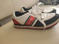 Tom Tailor Schuhe Turnschuhe Sneaker weiß blau rot 39 Thüringen - Weimar Vorschau