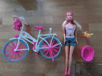 Barbie Puppe mit Fahrrad Nordrhein-Westfalen - Oberhausen Vorschau