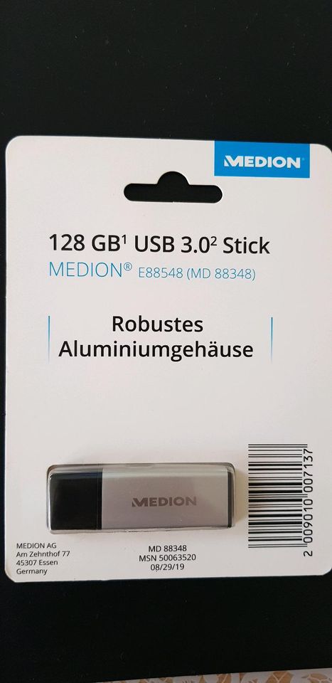 MEDION USB 3.0 STÌCK 128 GB NEU UNBENUTZT in Berlin - Neukölln | Speicher  gebraucht kaufen | eBay Kleinanzeigen ist jetzt Kleinanzeigen