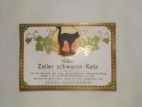Weinetikett Zeller schwarze Katz 1935 Nordrhein-Westfalen - Leverkusen Vorschau