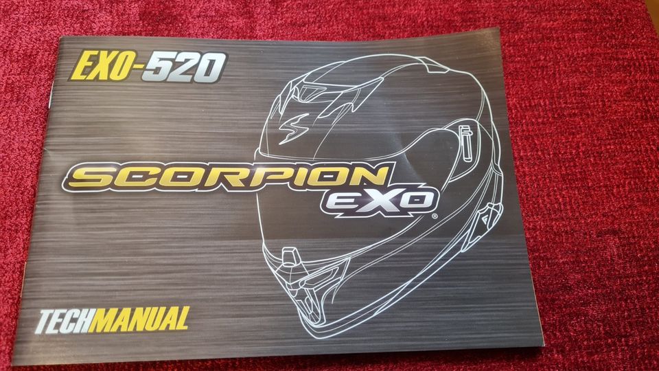 Motorradhelm Scorpion EXO 520 Air, Gr. XS **Neuwertig** in Berlin