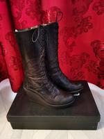 Vagabond Lederstiefel schnürschuhe Plattform Plateau gr 40 Mitte - Wedding Vorschau