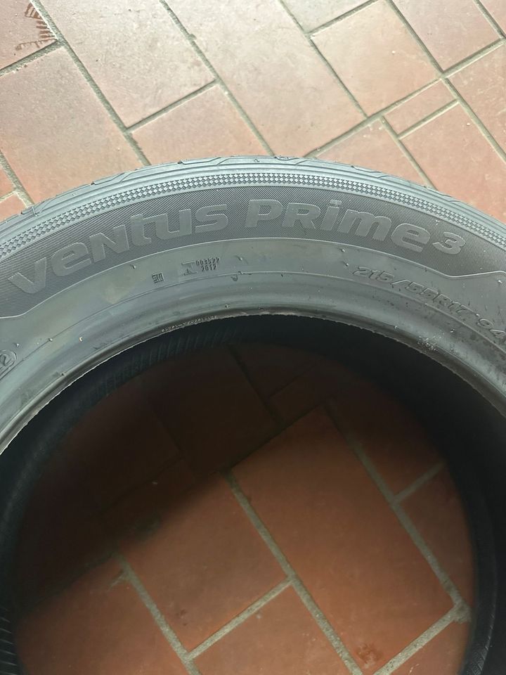 2x Sommerreifen Hankook Ventus Prime 3 215/55 R17 94V in Troisdorf