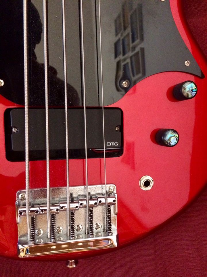 Fernandes Atlas 5-string Bass(EMG Pickup)durchg.Hals!NEU! TAUSCH? in Heidelberg